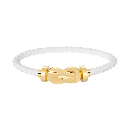 [Vellora Opalyn]CHANCE LARGE 8 FIGURE BUCKLE NO DIAMOND BRACELET GOLD