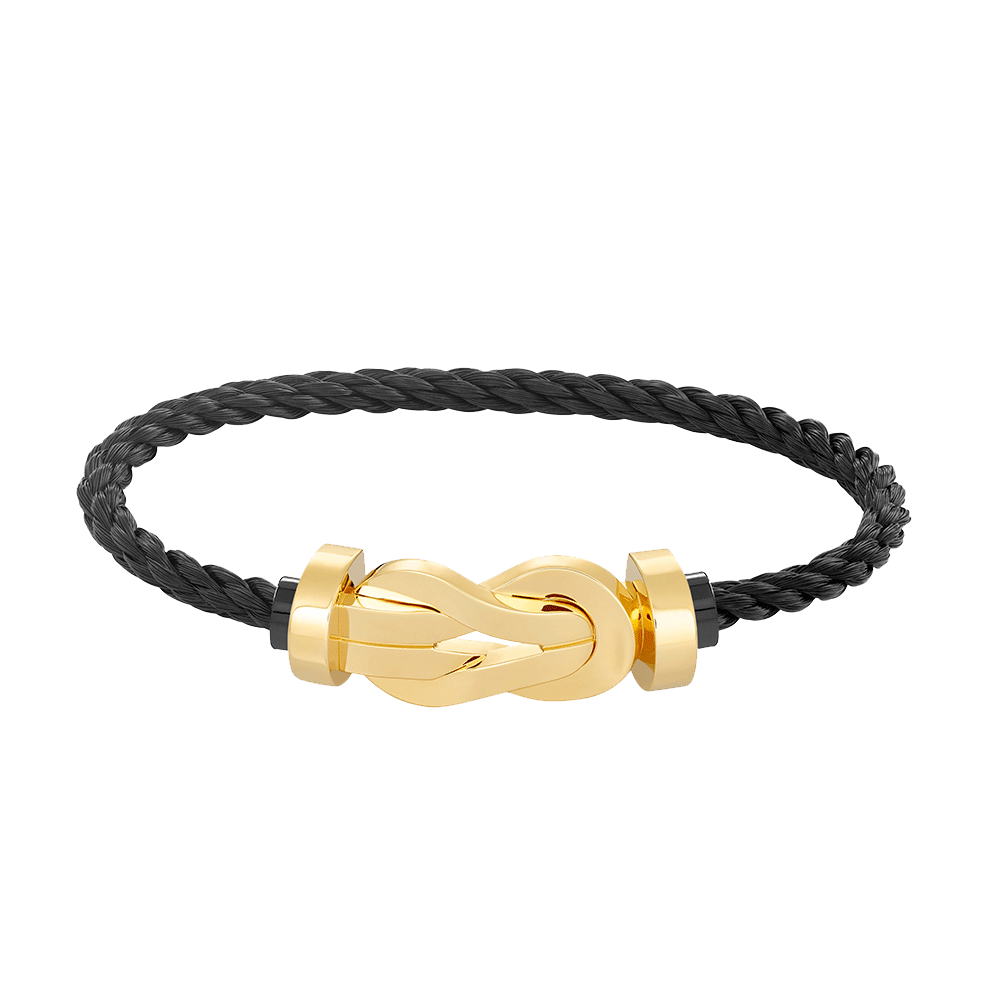 [Vellora Opalyn]CHANCE LARGE 8 FIGURE BUCKLE NO DIAMOND BRACELET GOLD