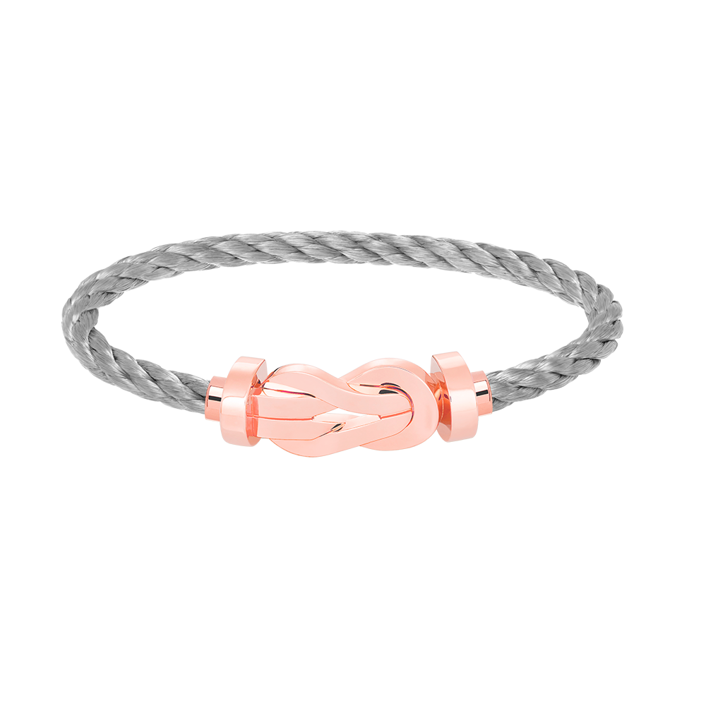 [Vellora Opalyn]CHANCE LARGE 8 FIGURE BUCKLE NO DIAMOND BRACELET ROSE GOLD