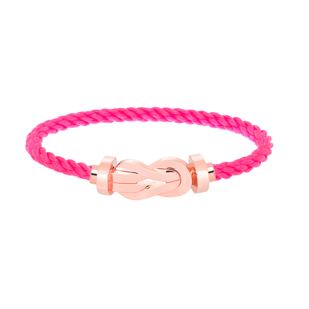 [Vellora Opalyn]CHANCE LARGE 8 FIGURE BUCKLE NO DIAMOND BRACELET ROSE GOLD