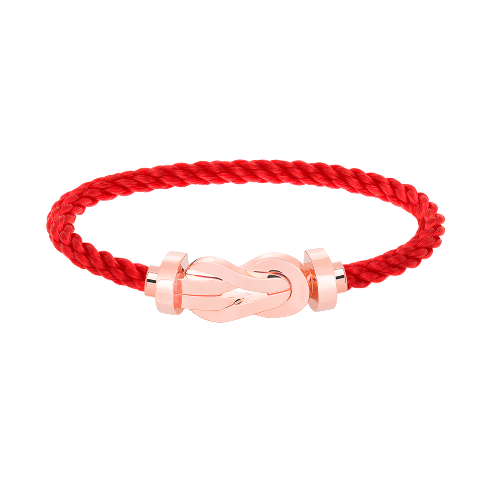 [Vellora Opalyn]CHANCE LARGE 8 FIGURE BUCKLE NO DIAMOND BRACELET ROSE GOLD