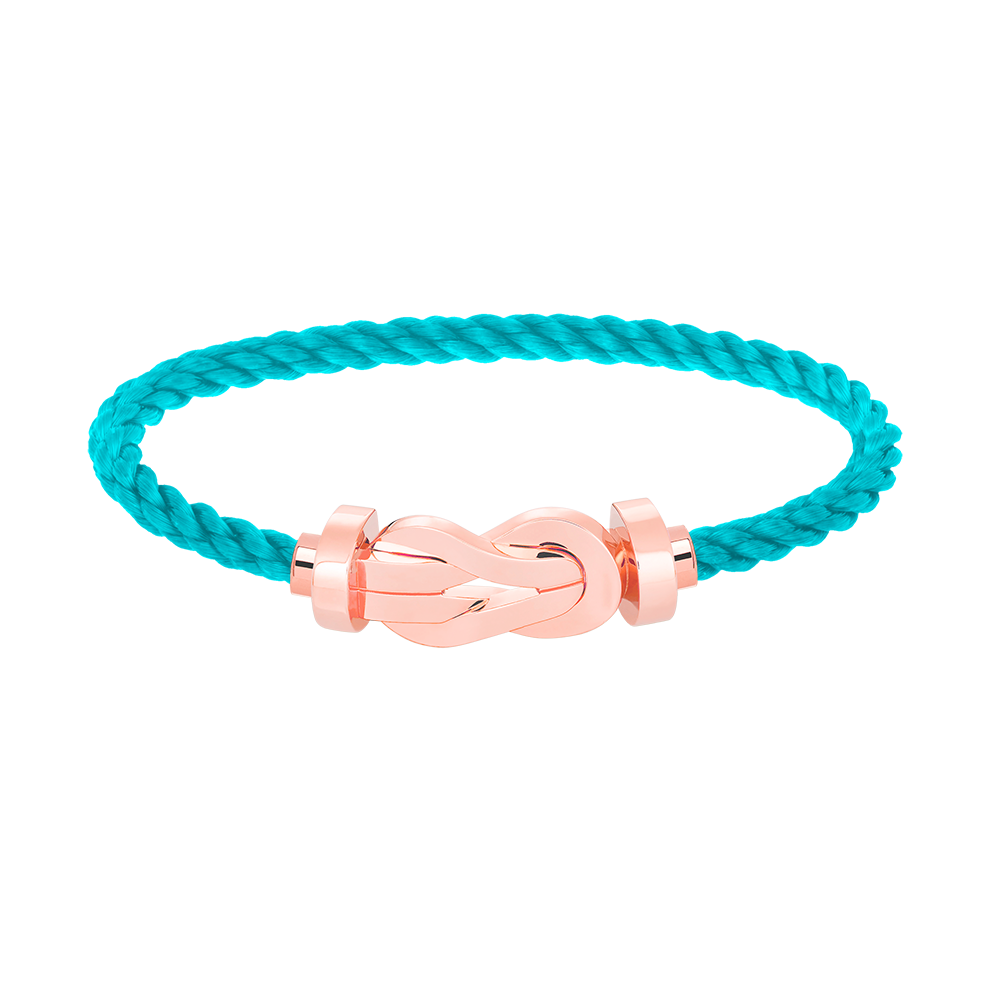[Vellora Opalyn]CHANCE LARGE 8 FIGURE BUCKLE NO DIAMOND BRACELET ROSE GOLD