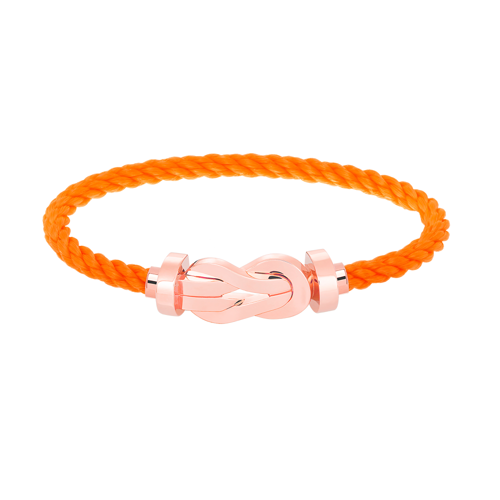 [Vellora Opalyn]CHANCE LARGE 8 FIGURE BUCKLE NO DIAMOND BRACELET ROSE GOLD