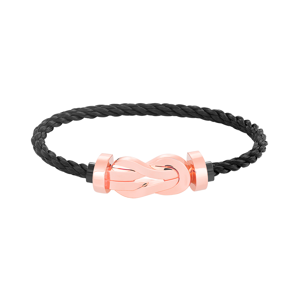 [Vellora Opalyn]CHANCE LARGE 8 FIGURE BUCKLE NO DIAMOND BRACELET ROSE GOLD