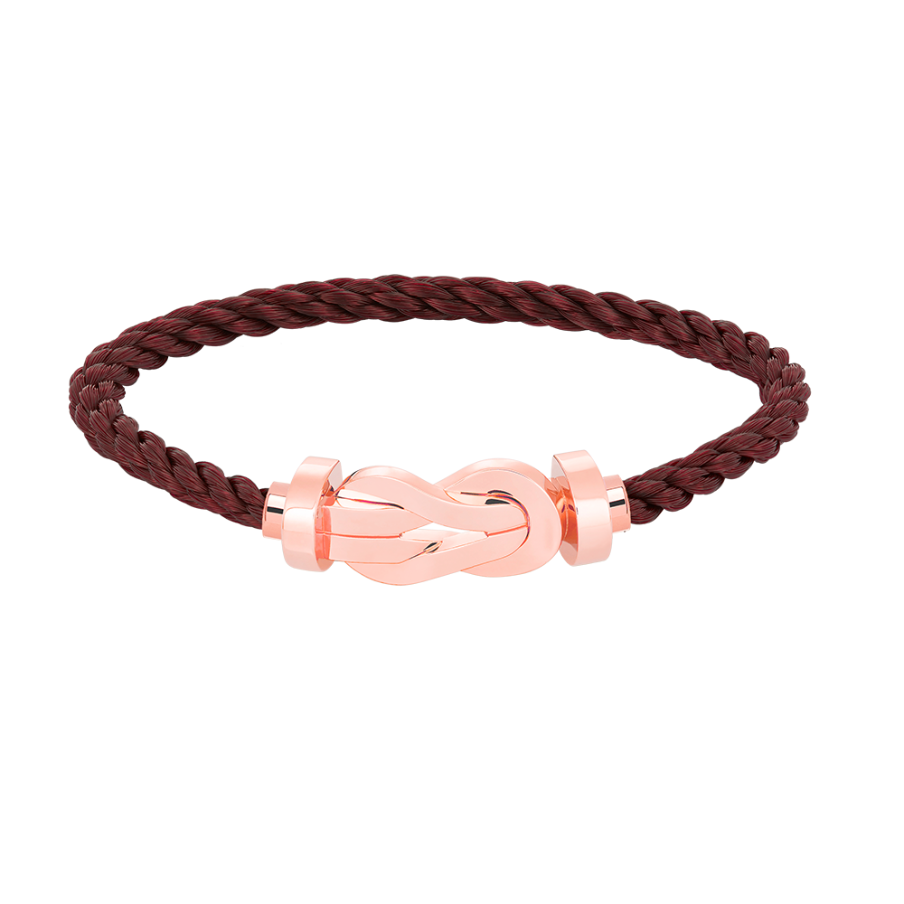 [Vellora Opalyn]CHANCE LARGE 8 FIGURE BUCKLE NO DIAMOND BRACELET ROSE GOLD