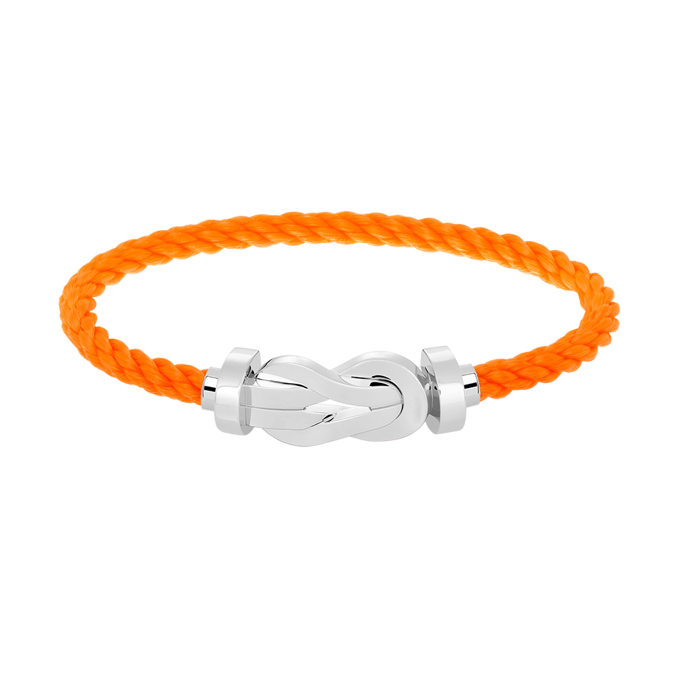 [Vellora Opalyn]CHANCE LARGE 8 FIGURE BUCKLE NO DIAMOND BRACELET SILVER