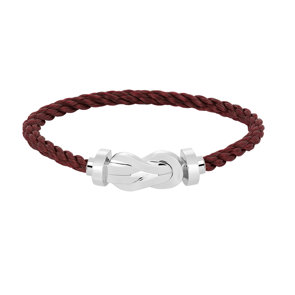 [Vellora Opalyn]CHANCE LARGE 8 FIGURE BUCKLE NO DIAMOND BRACELET SILVER