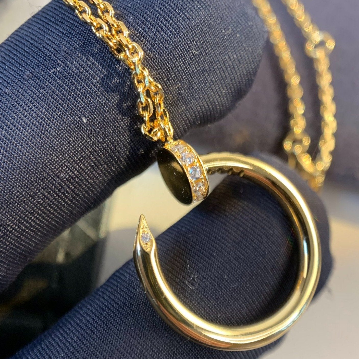[Vellora Opalyn]JUSTE NECKLACE GOLD