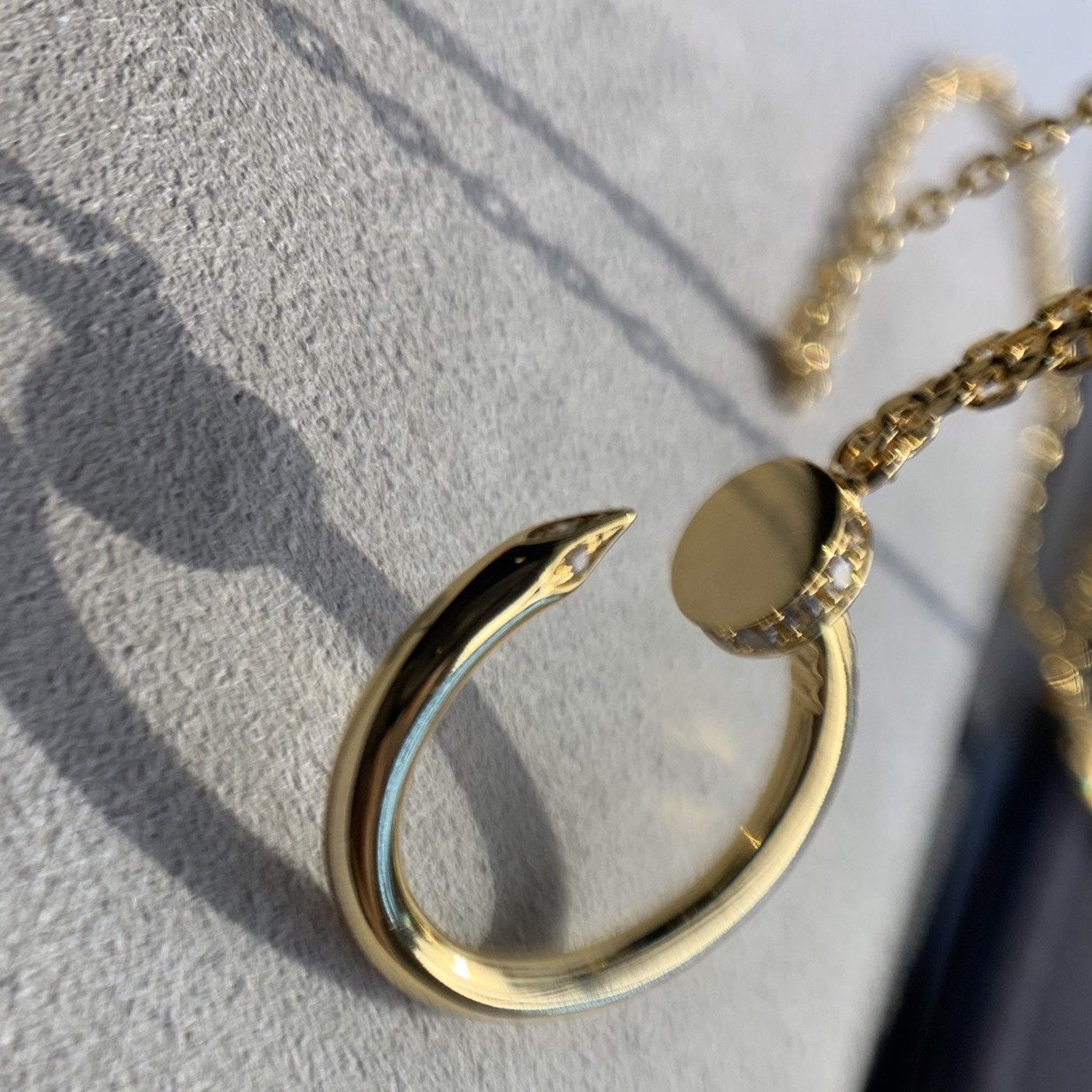 [Vellora Opalyn]JUSTE NECKLACE GOLD