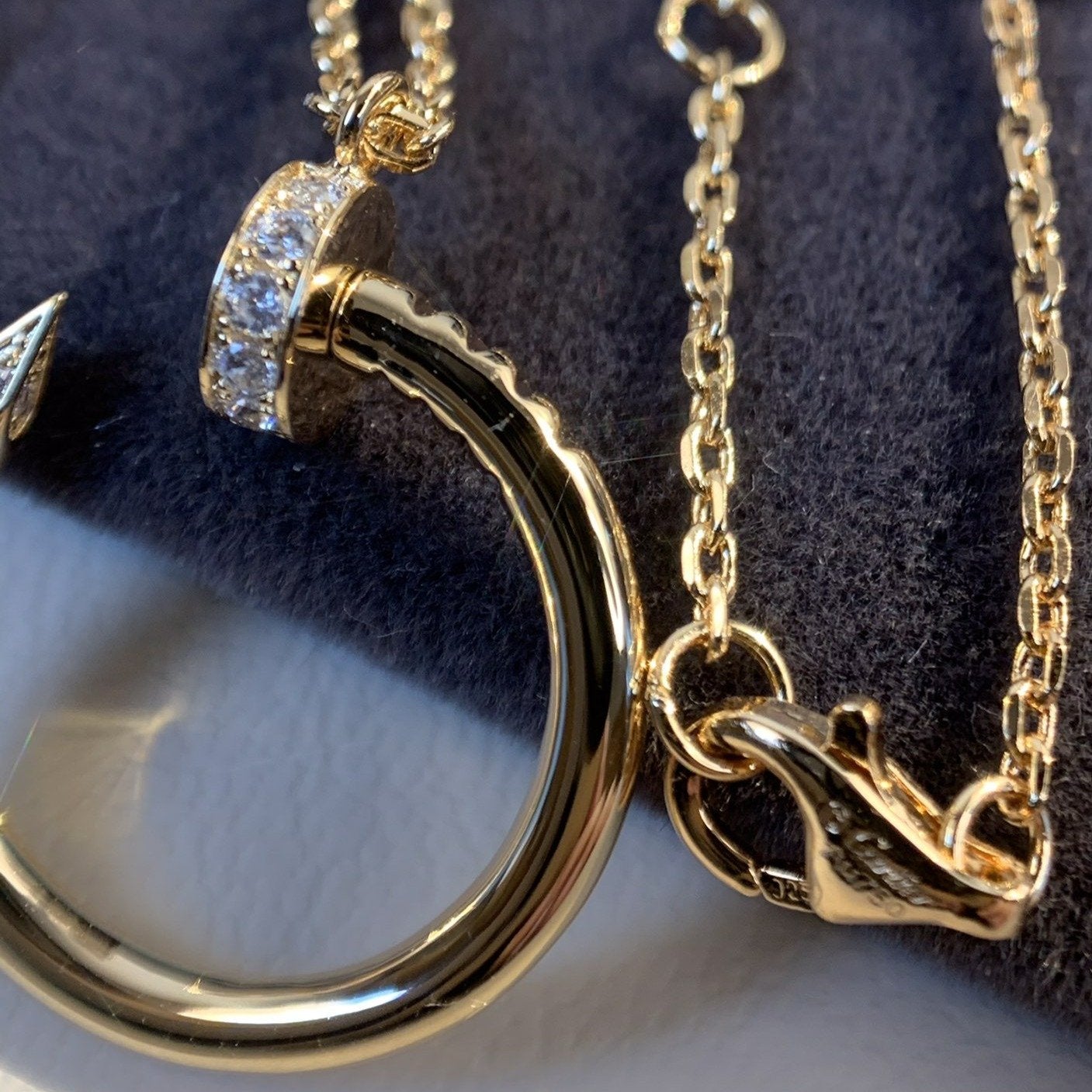 [Vellora Opalyn]JUSTE NECKLACE PINK GOLD