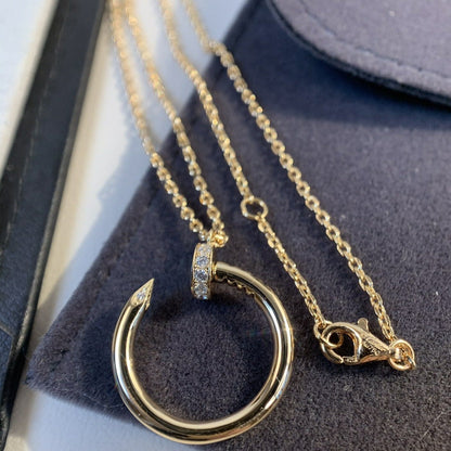 [Vellora Opalyn]JUSTE NECKLACE PINK GOLD