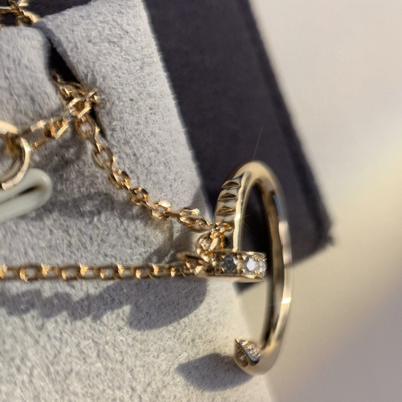 [Vellora Opalyn]JUSTE NECKLACE PINK GOLD