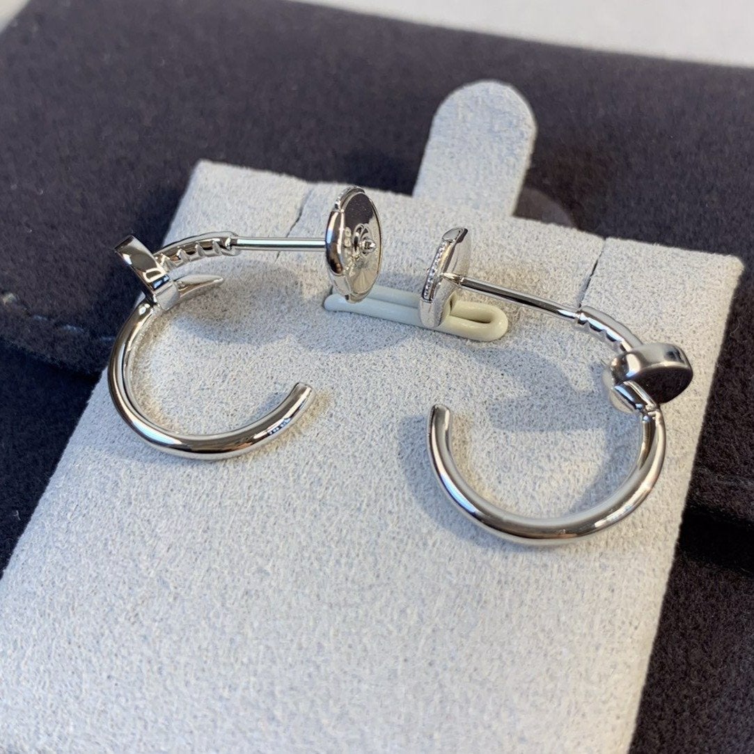 [Vellora Opalyn]JUSTE EARRINGS SILVER