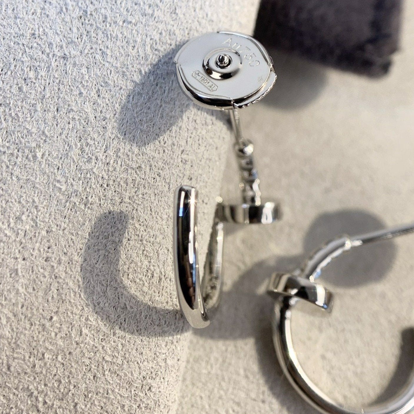 [Vellora Opalyn]JUSTE EARRINGS SILVER