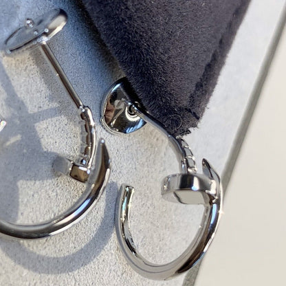 [Vellora Opalyn]JUSTE EARRINGS SILVER