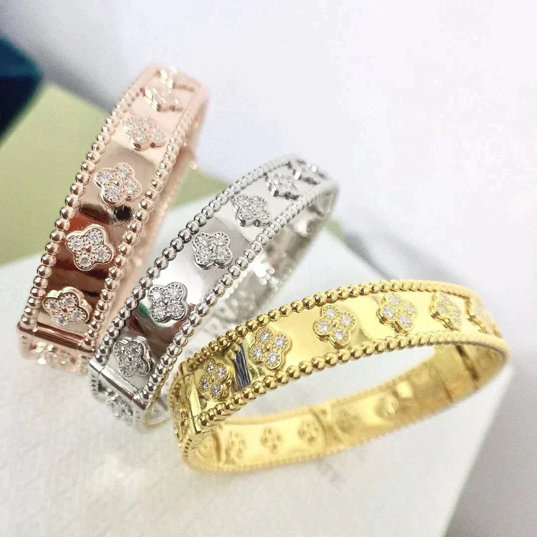[Vellora Opalyn]CLOVER BRACELET 8MM DIAMONDS