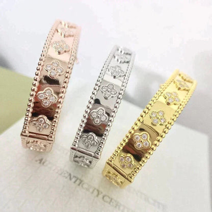 [Vellora Opalyn]CLOVER BRACELET 8MM DIAMONDS
