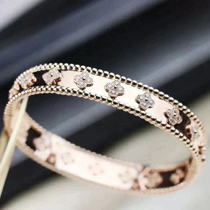 [Vellora Opalyn]CLOVER BRACELET 8MM DIAMONDS