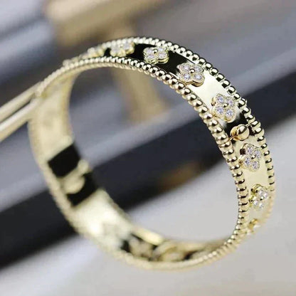 [Vellora Opalyn]CLOVER BRACELET 8MM DIAMONDS