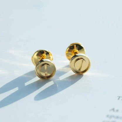 [Vellora Opalyn]LOVE EARRINGS GOLD 10MM