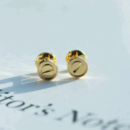 [Vellora Opalyn]LOVE EARRINGS GOLD 10MM