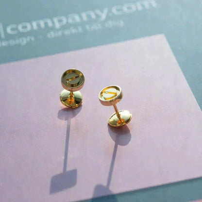 [Vellora Opalyn]LOVE EARRINGS GOLD 10MM