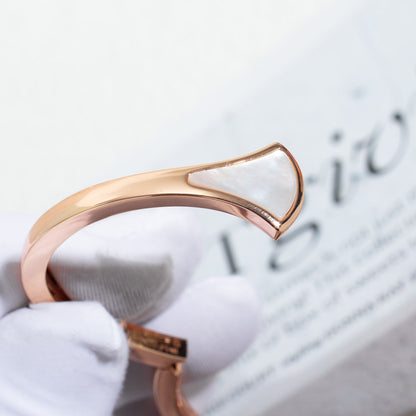 [Vellora Opalyn]DREAM BRACELET OPEN PINK GOLD MOP