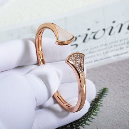 [Vellora Opalyn]DREAM BRACELET OPEN PINK GOLD MOP DIAMOND