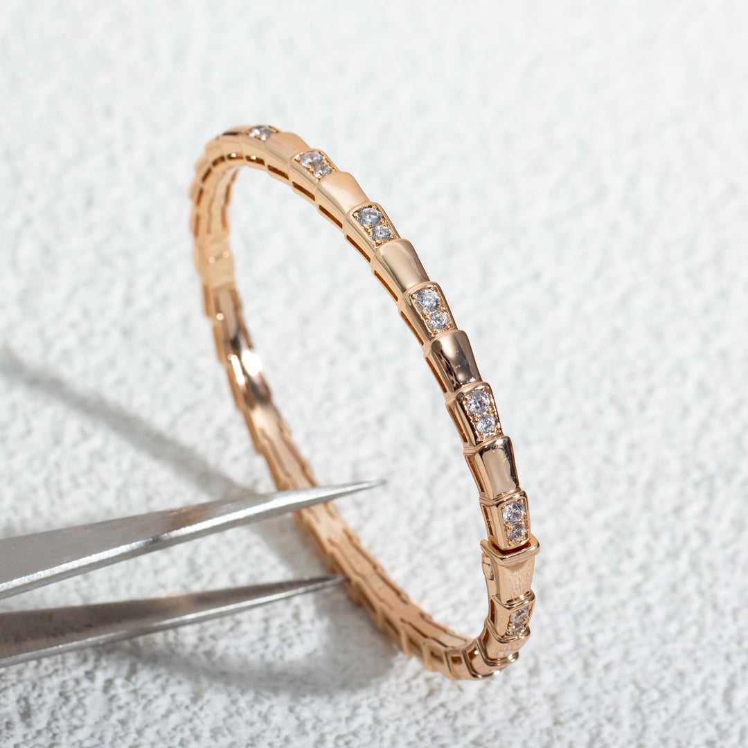 [Vellora Opalyn]SERPENTI BRACELET PINK GOLD DIAMOND