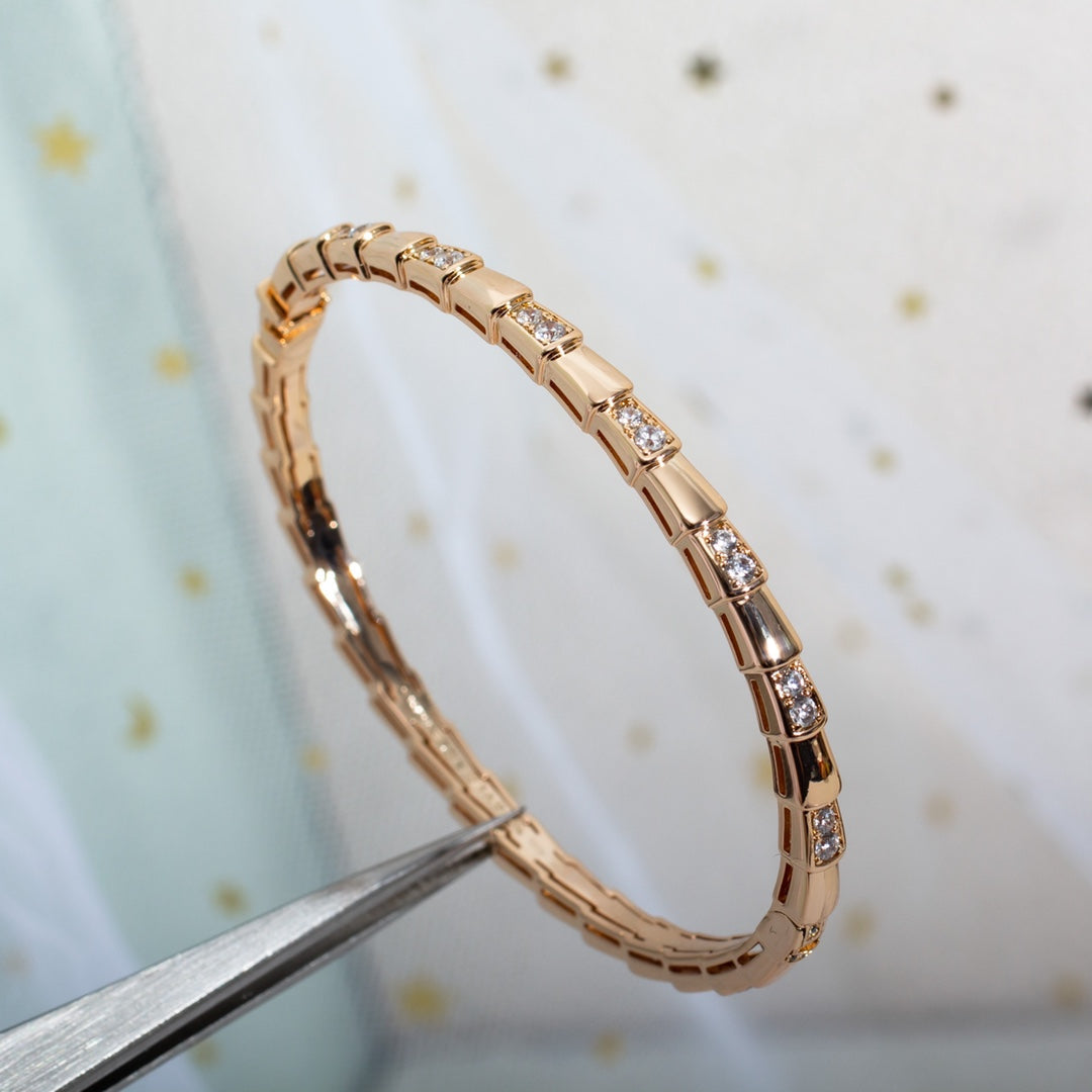 [Vellora Opalyn]SERPENTI BRACELET PINK GOLD DIAMOND