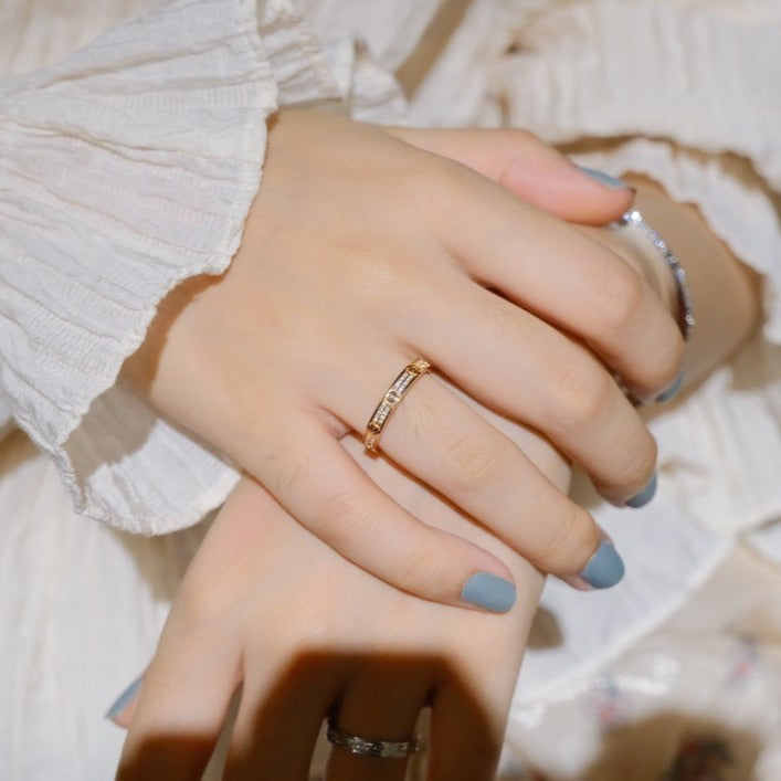 [Vellora Opalyn]LOVE RING 2.65MM DIAMOND