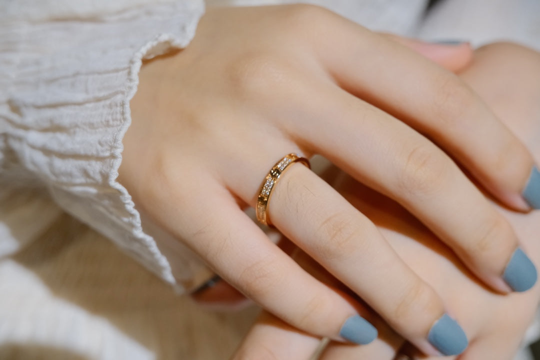 [Vellora Opalyn]LOVE RING 2.65MM DIAMOND