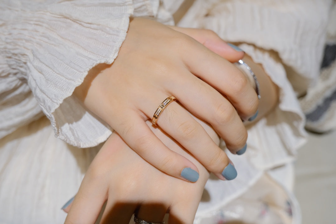 [Vellora Opalyn]LOVE RING 2.65MM DIAMOND