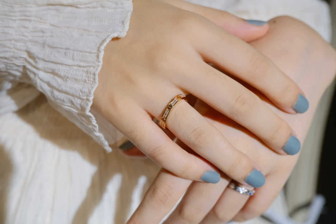 [Vellora Opalyn]LOVE RING 2.65MM DIAMOND