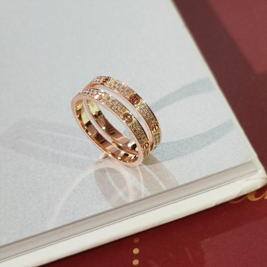 [Vellora Opalyn]LOVE RING 2.65MM DIAMOND