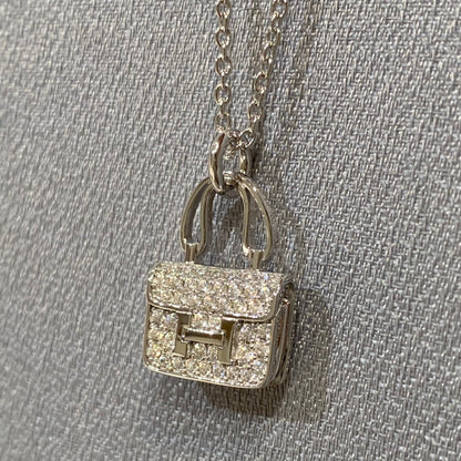 [Vellora Opalyn]CONSTANCE PEDANT DIAMOND NECKLACE