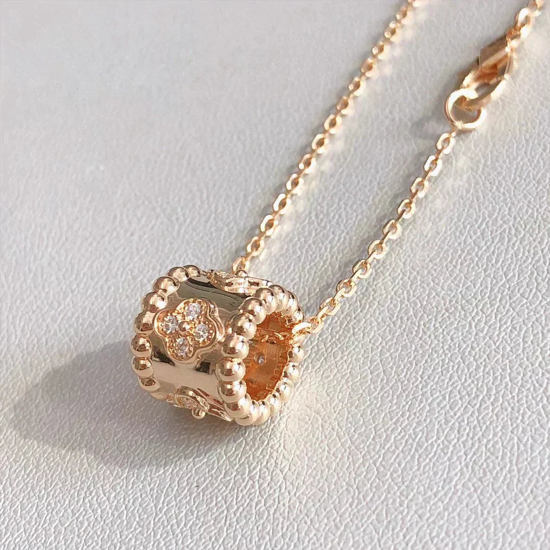 [Vellora Opalyn]PERLEE PEDANT NECKLACE GOLD / ROSE GOLD