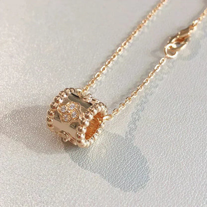 [Vellora Opalyn]PERLEE PEDANT NECKLACE GOLD / ROSE GOLD