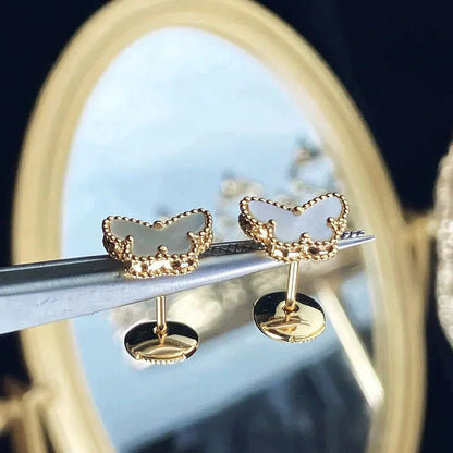 [Vellora Opalyn]SWEET BUTTERFLY MOP EARSTUDS