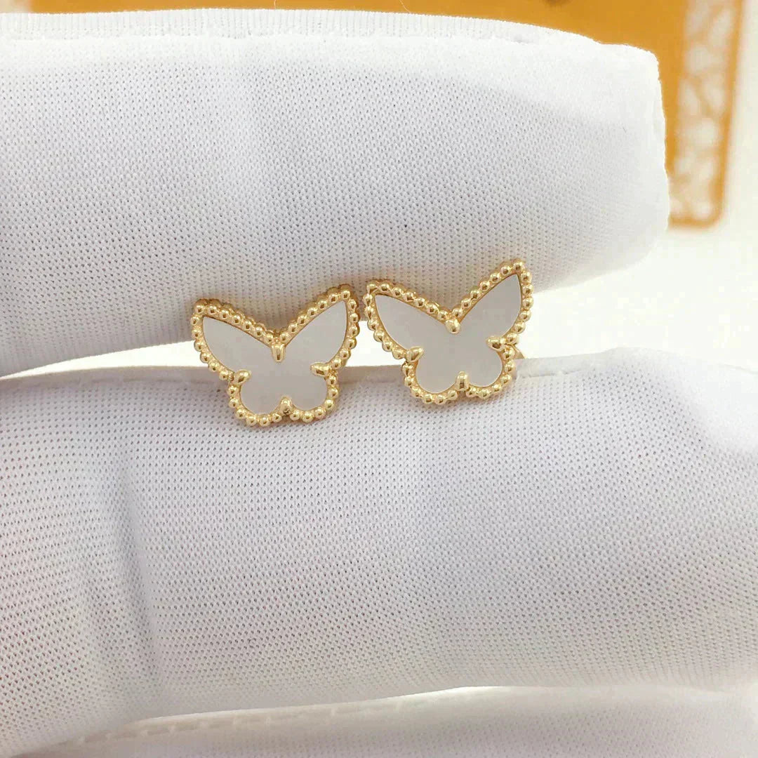 [Vellora Opalyn]SWEET BUTTERFLY MOP EARSTUDS