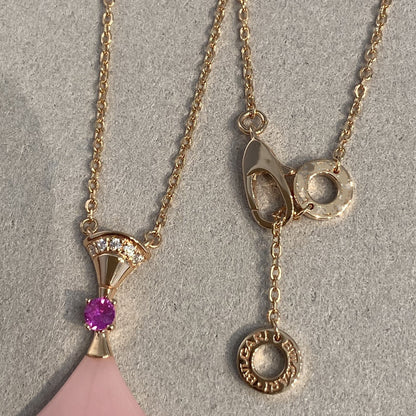 [Vellora Opalyn]DREAM NECKLACE PINK OPAL
