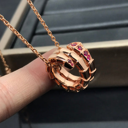 [Vellora Opalyn]SERPENTI PEDANT NECKLACE