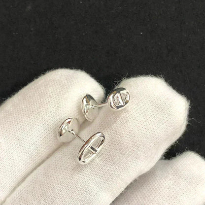[Vellora Opalyn]CHAINE SMALL EARRINGS GOLD AND SILVER