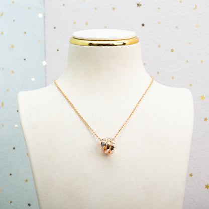 [Vellora Opalyn]SERPENTI PINK GOLD NECKLACE DIAMOND