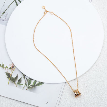 [Vellora Opalyn]SERPENTI PINK GOLD NECKLACE DIAMOND