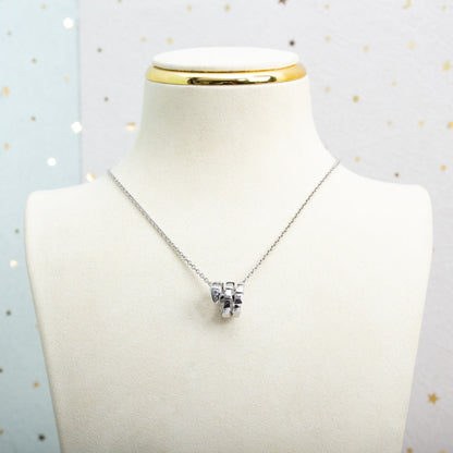 [Vellora Opalyn]SERPENTI SILVER NECKLACE DIAMOND