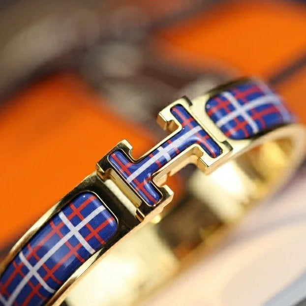 [Vellora Opalyn]H TARTAN BRACELET 12MM