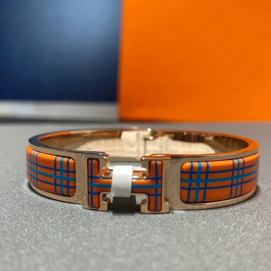 [Vellora Opalyn]H TARTAN BRACELET 12MM