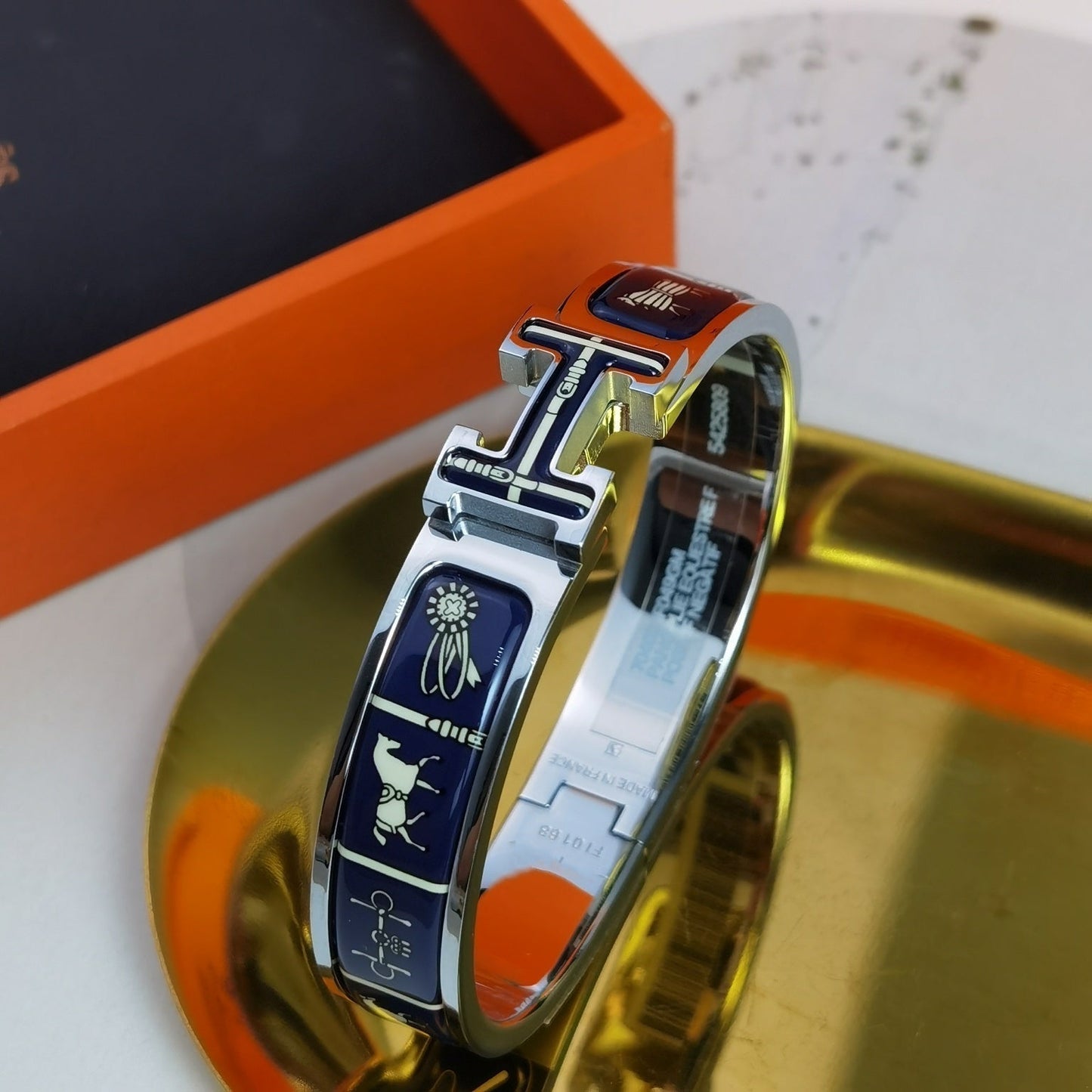 [Vellora Opalyn]H COUVERTURES DARK BLUE BRACELET