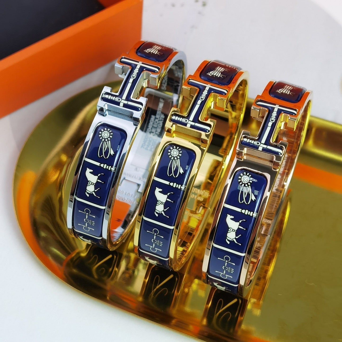 [Vellora Opalyn]H COUVERTURES DARK BLUE BRACELET